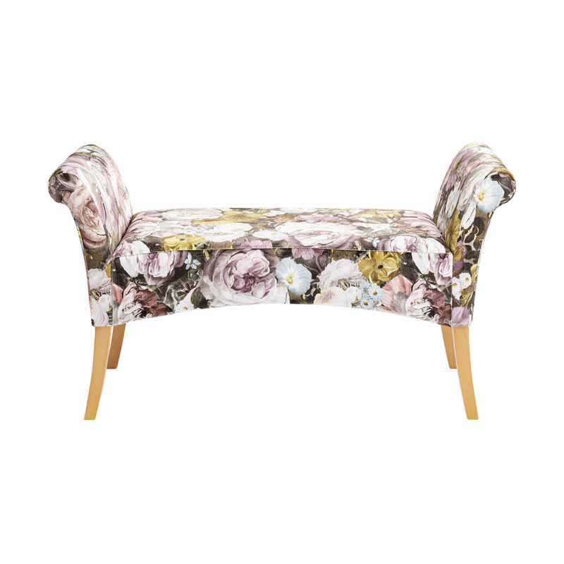 Bänk Classic Blomster