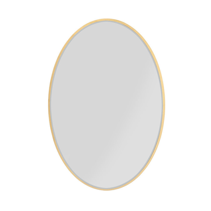 Spegel Simplicity Oval Guld 94x64 cm