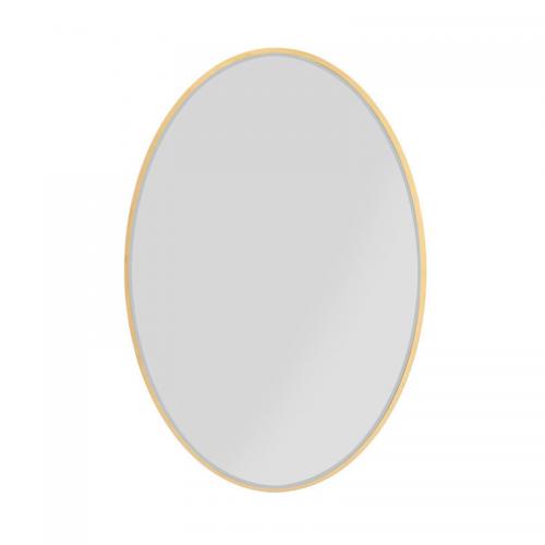 Spegel Simplicity Oval Guld 94x64 cm
