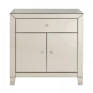 Byrå | Skåp Spegel Champagne