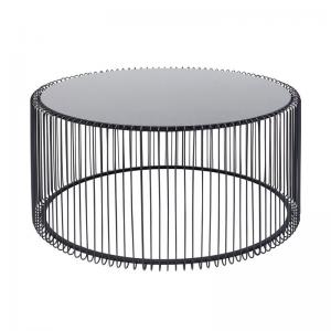 Soffbord Wire Svart, 80 cm