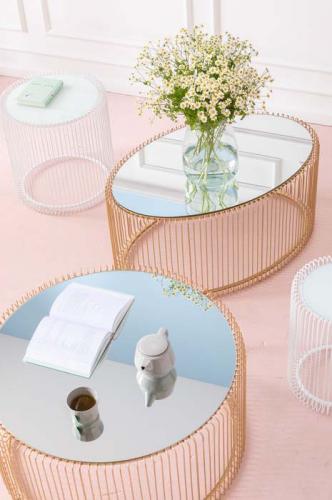 Soffbord Wire Oval, Mässing