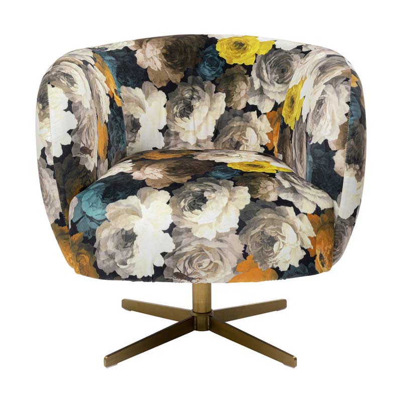 Snurrstol | Fåtölj Pion Gul