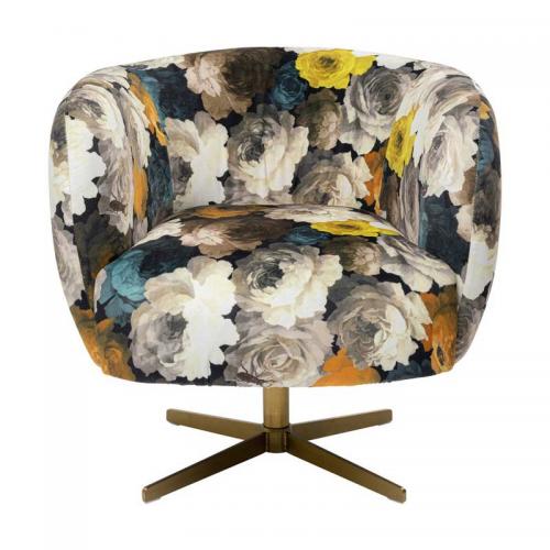 Snurrstol | Fåtölj Pion Gul