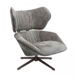 Snurrfåtölj Read & Relax, grå