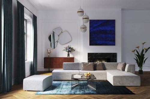 Soffbord Graphic, Glas