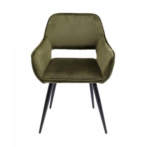 Stol Laurent Grön Sammet