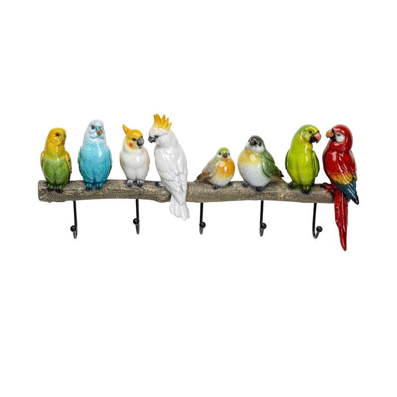 Hängare | Krokar Färgglada Fåglar
