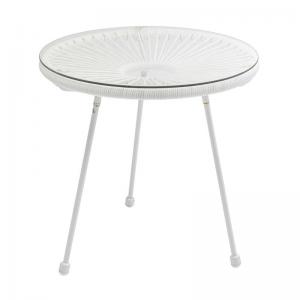 Sidobord Acapulco Vit