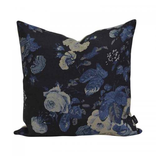 Kuddfodral Tallulah Floral Blå, 45 cm