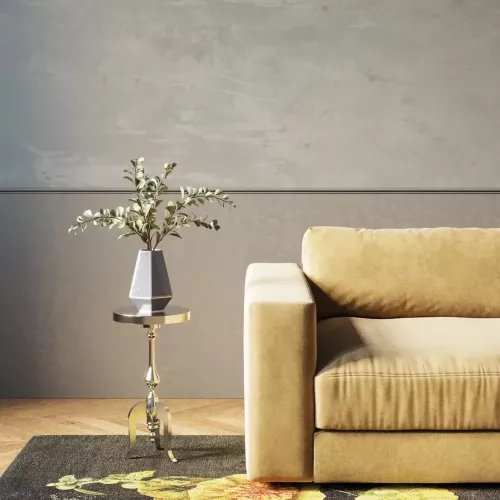 Sidobord Barocco Aluminium