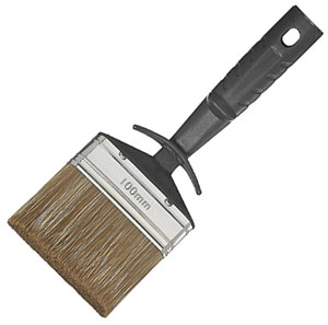 Träoljepensel vinklad