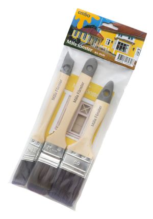 Måla fönster penselset 3 pack
