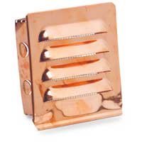 Ventilgaller koppar 150x150 mm