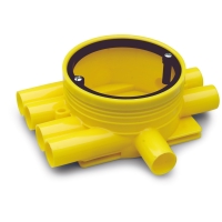 Kopplingsdosa EDK-26 gul