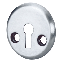 Nyckelskylt förnicklad