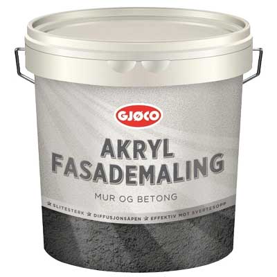 Akryl Fasadfärg Vit