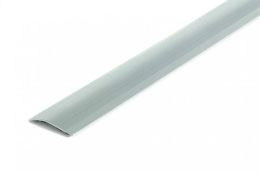 Självh.nivå. 40x2-15 mm,Silver,180cm