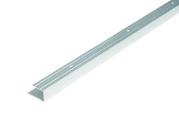 Trappk. 25x20 mm Silver 1,0m