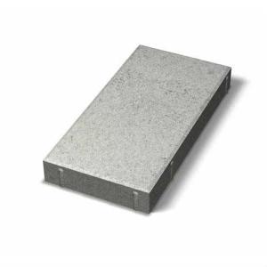 Halvplatta fasad 400x200x50, Grå