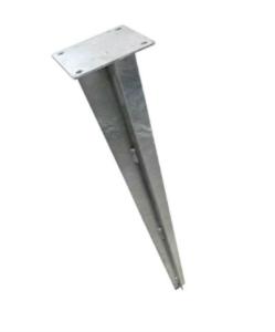 Jordankare för stålstaket