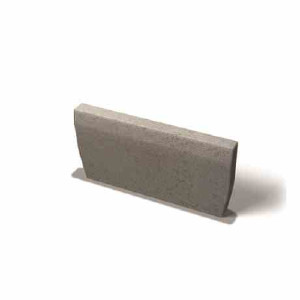 Kantsten 250x500x50mm, Grå