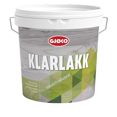 Klarlack 40, vattenbaserad