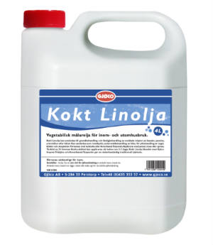 Kokt Linolja 4L