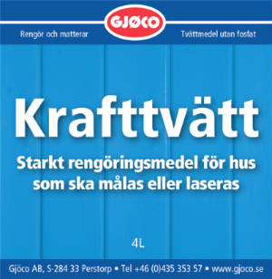 Krafttvätt 4 L