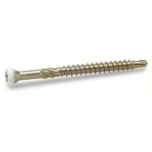 Golv/Listskruv, vit, 40x3,2 mm, 250 st
