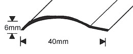 Självh.skarvl.2-12mm,N.Gr,1,8m