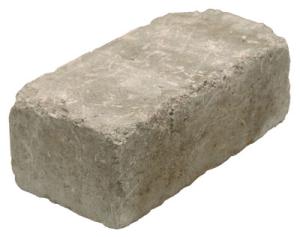 Rustik block 390x190x138, Grå