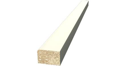 Smyglist 19 x 27, 2,1 m, Vit