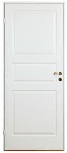 Dörrblad spegel vit