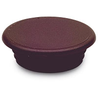 Täcklock 14/19 mm, brun, 20st