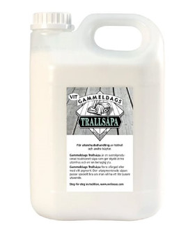 Trallsåpa Vit 2,5 liter