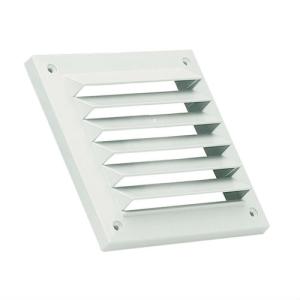 Ventilgaller plast vit 150x150