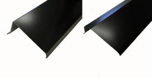 Vattbrädeplåt 140 mm x 2m svart