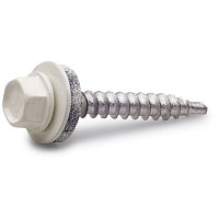 Farmarskruv 35 mm vit 250 st