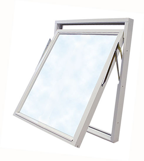 Vridfönster 10 x 13, Trä, Vit