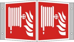 Brandpost vinkelskylt