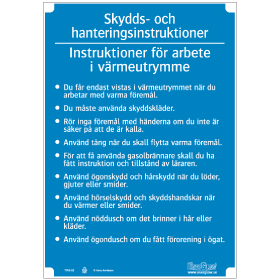 Slöjdinstruktion Värmeutrymme