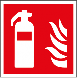 Brandsläckarskylt
