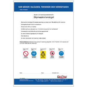 Elevmaterial Slipmaskin Smärgel | Everglow.se