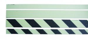 Efterlysande varningsmarkering halkskyddad