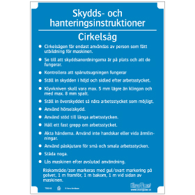 Slöjdinstruktion Cirkelsåg
