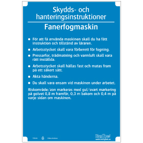 Slöjdinstruktion Fanerfogmaskin