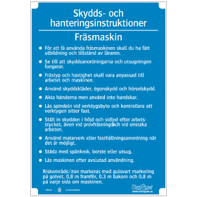Slöjdinstruktion Fräsmaskin