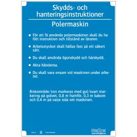 Slöjdinstruktion Polermaskin