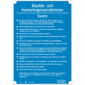 Slöjdinstruktion Svarv